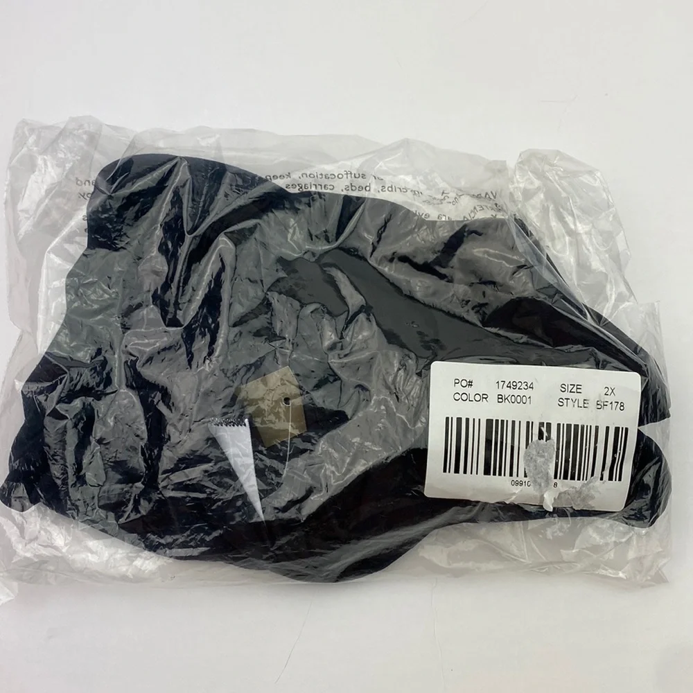 NWT J. Crew | Black High Rise Bikini Bottoms 2X Plus